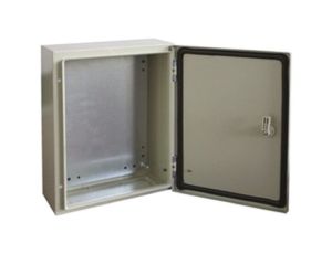 Szafka ścienna rozdzielcza RAL 7032, materiał: Stal, IP66, 300 x 250 x 150mm, RS PRO