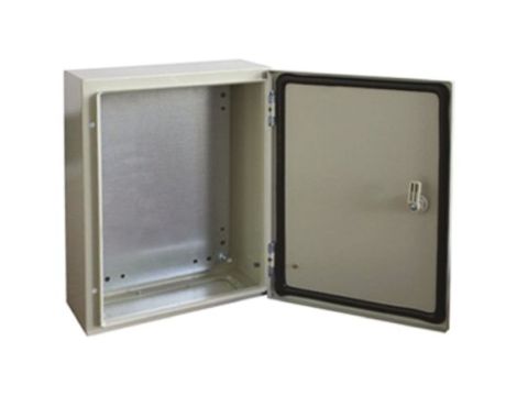 Szafka ścienna rozdzielcza RAL 7032, materiał: Stal, IP66, 300 x 250 x 150mm, RS PRO