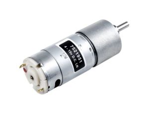 Silnik DC, 4,5→ 15 V., 1,26 A, 11 W, 5216 obr./min, 206 gcm, RS PRO