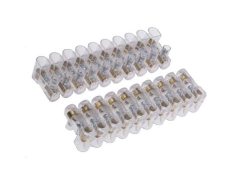 Złącze wtykowe do druku 10 (numeracja angielska)-żyłowe, Śruba, 450 V