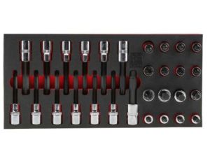 Zestaw nasadek 29 Piece 1/2 cala Kwadratowy Drive RS PRO