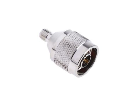 Adapter RF, 50, prosty, męski Typ N - żeński SMA