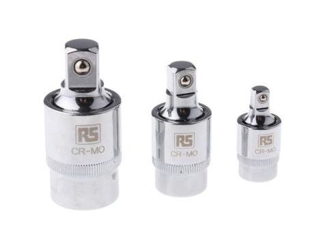 Nasadka, Chromowane, Stal chromowo-molibdenowa, rozm: 1/2 cala, 1/4 cala, 3/8 cala, typ: Kwadratowy