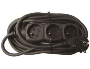 Przedłużacz 3-gniazda 250 V z/u 4m 296270