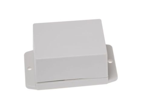 Obudowa Biały z kołnierzem, 70 x 50 x 42mm, RS PRO