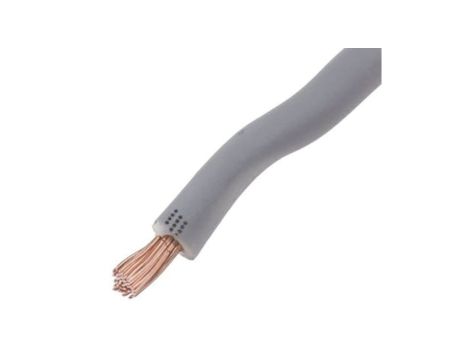 Przewód zasilający 1 Core Polichlorek winylu PVC Sheath Szary 5.3mm od , 750 V