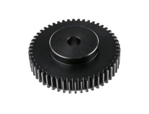 Koło zębate walcowe, moduł: 2, l.zębów: 50, śr. piasty: 55mm, śr. otworu: 15mm, Stal