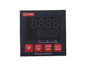 Regulator temperatury PID panelowy 3-wyjściowy, Uz 100 → 240 V ac, 0 → +50 C, 48 x 48mm, Sterownik PID