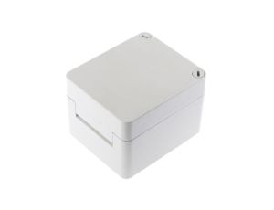 Szafka ścienna rozdzielcza Szary, materiał: Plastik wzmacniany włóknem szklanym, IP66, 100 x 120 x 140mm, RS PRO