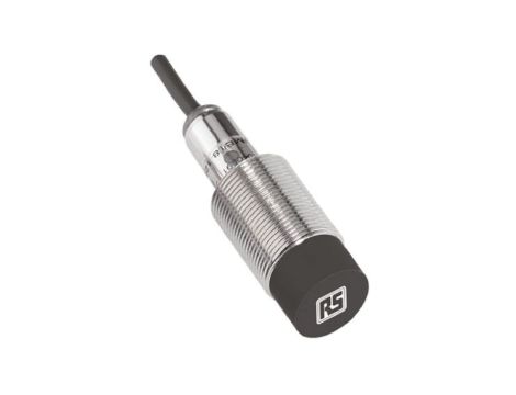 Czujnik indukcyjny NPN 8 mm cylindryczny M18 x 1 200 mA 10→ 30 V DC IP67 1kHz