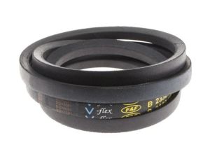 Pas napędowy, profil B, materiał: PET, guma, 17mm x 11mm x 2.28m, RS PRO