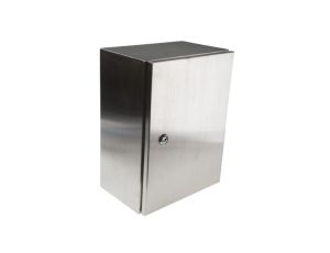 Szafka ścienna rozdzielcza, materiał: Stal nierdzewna typu 304, IP66, 300 x 400 x 200mm, RS PRO