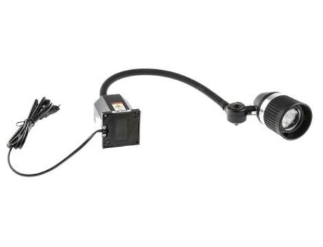 Lampa przemysłowa 3 W Ramię elastyczne Typ C – wtyk europejski, RS PRO