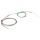 Termopara typ K do +1100C 1m kabel 1m, Stal nierdzewna IEC