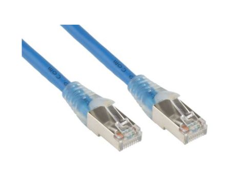 Kabel kat. 5e F/UTP Niebieski 3m