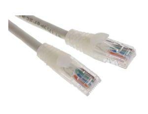 Kabel kat. 5e Nieosłonięty Biały 1m