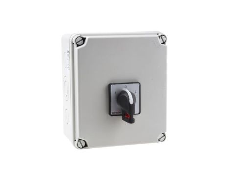 Przełącznik przełączający 2-biegunowy 40 A 18,5 kW IP65