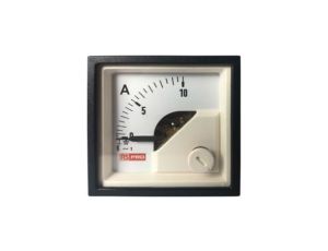 Amperomierz analogowy panelowy 10 (Input, Scale)A AC -10C do +65C RS PRO