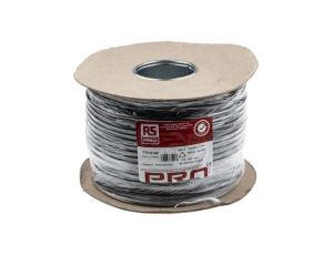 Sieciowy kabel zasilający 4 Core Polichlorek winylu PVC Sheath Czarny 7.04mm od , 300 V, 500 V