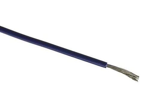 Jednożyłowy kabel sterowniczy CSA 2,5 mm, Maks. +70C 1000 V Niebieski, RS PRO