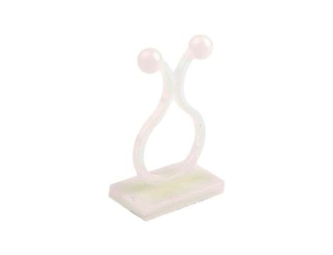 Spinka do kabli Spinka zaciskowa, 14.8mm, materiał: Nylon 66, Samoprzylepny, 35.2 x 22mm, RS PRO