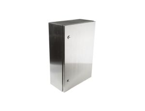 Szafka ścienna rozdzielcza, materiał: Stal nierdzewna typu 304, IP66, 400 x 600 x 200mm, RS PRO