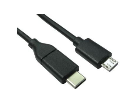 Kabel USB, dł. 2m, kolor: Czarny
