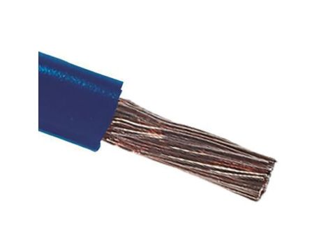 Kabel trzynormowy PCW, dł. 100m 6 mm, 53 A, 1 kV, Maks. +105C Ciemnoniebieski Zgodność z trzema normami, RS PRO