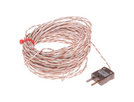 Złącze termoparowe typ T, -75C do +250C 10m IEC