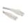 Kabel kategorii 6, Szary, Wtyk RJ45/męski RJ45dł.: 10m, mat. koszulki: LSZH