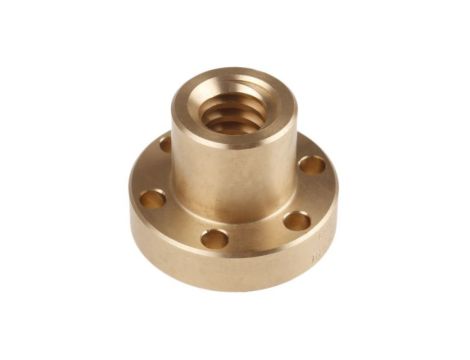 Nakrętka okrągła z kołnierzem Kołnierzowy okrągły 4mm 18mm 48mm 35mm RS PRO