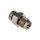 Adapter gwintowany prosty gwint – rura, 15 barów