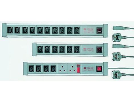 Przedłużacz 10-gniazd 230 V AC Tak Typ G - brytyjski 2m 374137