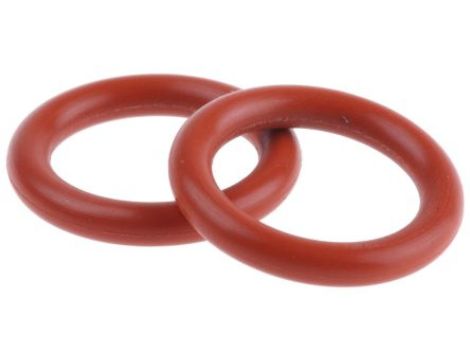 Pierścień O-ring, materiał silikon, 2.62mm, Ø zew 11/16cal, RS PRO