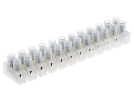 1.5mm Złącze wtykowe do druku Naturalny 12-żyłowe, Śruba, 450 V Montaż na kablu Tak