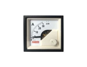 Amperomierz analogowy panelowy 60 (Input)A AC -10C do +65C RS PRO
