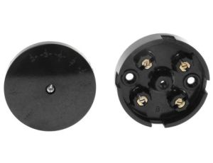 Puszka elektroinstalacyjna, IP 2X, kolor Czarny, RS PRO