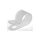 Zacisk kablowy Zacisk P, 12.7mm, materiał: Nylon 66, 31 x 12 x 1.5mm, RS PRO