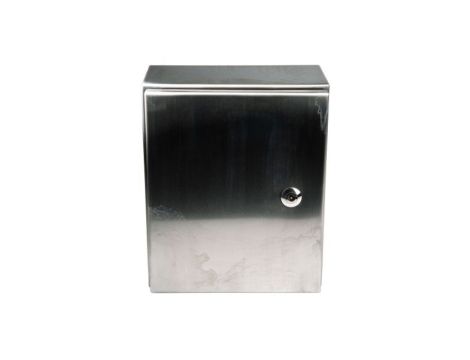 Szafka ścienna rozdzielcza, materiał: Stal nierdzewna typu 304, IP66, 300 x 250 x 150mm, RS PRO