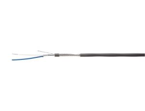 Kabel Ekranowany 2 0,22 mm 300 V Niska emisja dymu, bez halogenu (LSZH) 5.60mm 100m RS PRO