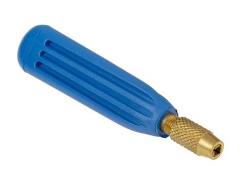 Rękojeść, typ pilnika: Pilnik igłowy z zaciskiem, rozmiar pilnika: 100mm, ABS,