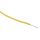 Przewód jednożyłowy linkowy, Przewód instalacyjny, 0,2 mm, 11/0,16 mm, 24 AWG, XLPE, 300 V, Żółty, dł. 100m, RS PRO