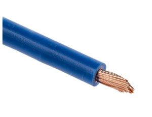 Jednożyłowy kabel sterowniczy CSA 2,5 mm, Maks. +70C 1000 V Niebieski, RS PRO