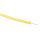 Przewód jednożyłowy linkowy, Przewód instalacyjny, 0,2 mm, 11/0,16 mm, 24 AWG, XLPE, 600 V, Żółty, dł. 100m, RS PRO