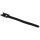 Taśma rzepowa, typu: haczyk-pętelka, dł. 200mm, szer. 20mm, kolor: Czarny, RS PRO