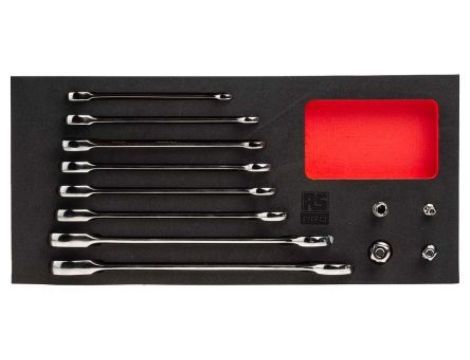 Zestaw narzędzi nastawnych 12 szt. Stal, RS PRO