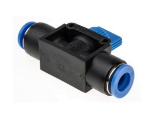 Zawór regulacyjny pneumatyczny z przełącznikiem pokrętnym 10mm RS PRO