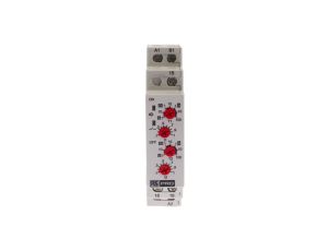 Timer Relay Wielofunkcyjne funkcyjny 0.1 s → 100h SPDT 1-stykowy SPDT 12 → 240V ac/dc