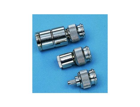 Złącze koncentryczne, 50, 0 to 11GHz, Męski, Połączenie zagniatane, Montaż na kablu +165C -65C