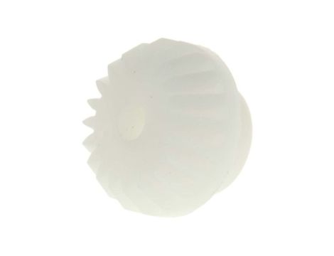 Przekładnia kątowa, POM, zęby: 20, Ścięte, skok: 0.8mm, kąt: 20, otwór: 4mm, 110 → 120HRR